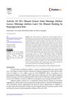 Activity of 70% Ethanol Extract from Moringa Oleifera Leaves on Wound Healing in Hyperglycemic Rats