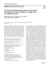 The Spread of Antimicrobial Resistance in the Aquatic Environment from Fecal Pollution: A Scoping Review of a Multifaceted Issue