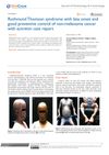 Rothmund-Thomson Syndrome With Late Onset and Effective Preventive Control of Non-Melanoma Cancer With Acitretin: Case Report