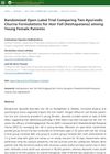 Randomized Open-Label Trial Comparing Two Ayurvedic Churna Formulations for Hair Fall Among Young Female Patients