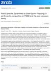 Post-Exposure Syndromes as State-Space Trapping: A Set-Theoretic Perspective on PSSD and the Post-Exposure Family