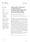 Safety Profile of Ipilimumab in Elderly Patients: A Disproportionate Analysis Based on the FDA Adverse Event Reporting System Database