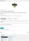 The Notable Articles Project