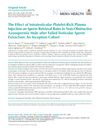 The Effect of Intratesticular Platelet-Rich Plasma Injection on Sperm Retrieval Rates in Non-Obstructive Azoospermia Males After Failed Testicular Sperm Extraction: An Inception Cohort
