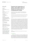 Exploring the Application of Dietary Antioxidant Index for Disease Risk Assessment: A Comprehensive Review