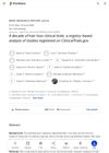 A decade of hair-loss clinical trials: a registry-based analysis of studies registered on ClinicalTrials.gov